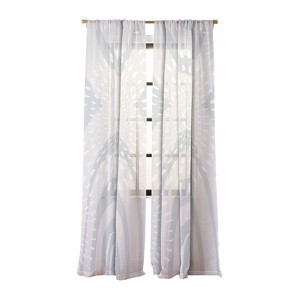 Viviana Gonzalez Boho vibe Set of 2 Panel Sheer Window Curtain - Deny Designs - 1 of 4