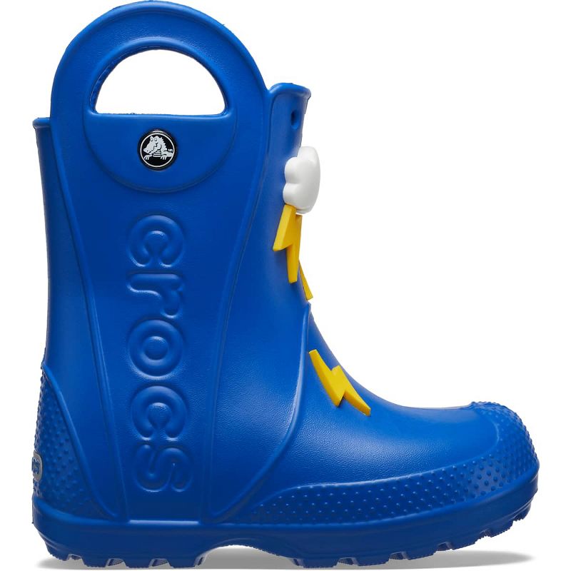 Crocs Kids' Handle It Lightning Bolt Rain Boots, 1 of 7