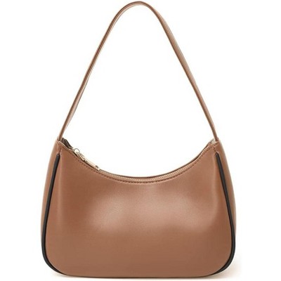 Paaaawaters Shoulder Bags for Women, Cute Hobo Tote Handbag Mini Clutch Purse with Zipper Closure