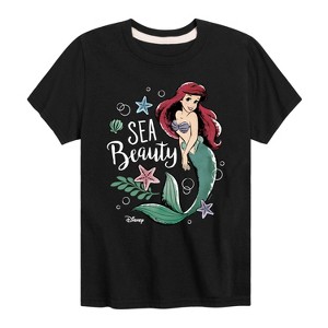 Boys' - Disney - Ariel Sea Beauty Short Sleeve Graphic T-Shirt - 1 of 4