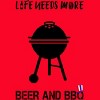 Women's Design By Humans July 4th Life Needs More BBQ By TeeShirtMadness Racerback Tank Top - 2 of 2