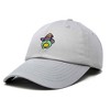 Dalix Sorcerer Frog Embroidered Cap Cotton Baseball Cute Cool Dad Hat Womens - 4 of 4