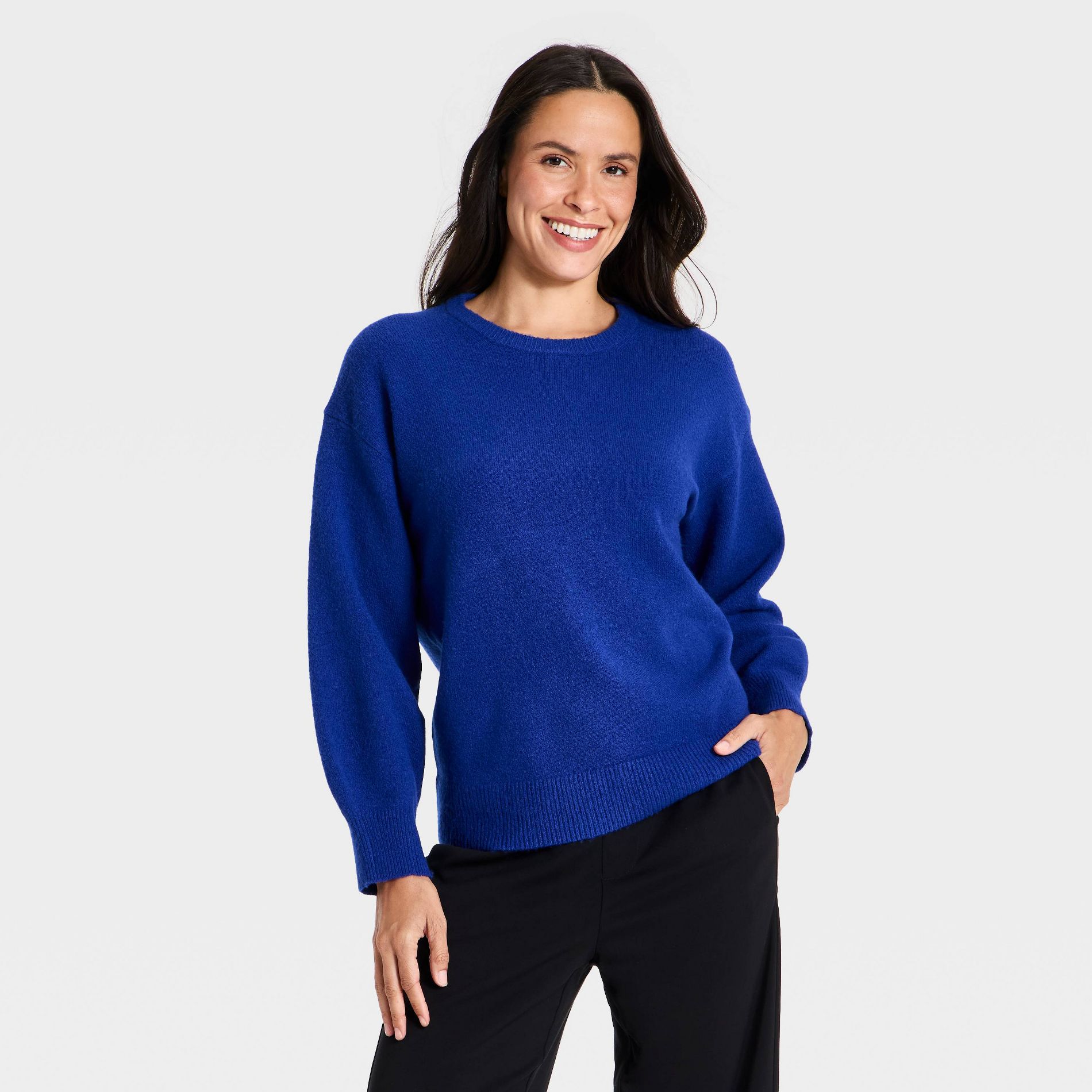 Women's Oversized Pullover Sweater - A New Day™