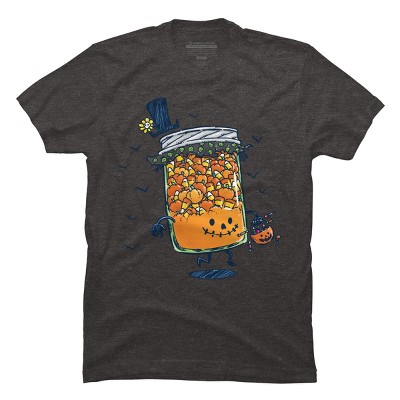 Men's Design By Humans Halloween Jam By nickv47 T-Shirt
