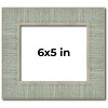PosterPalooza | Photo Size Sculpted Blue Picture Frame - UV Acrylic, Foam Board Backing, Hanging Hardware - 2 of 4