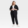 Women's Fleece Hooded Zip-Up Sweatshirt - Ava & Viv™ - 3 of 3