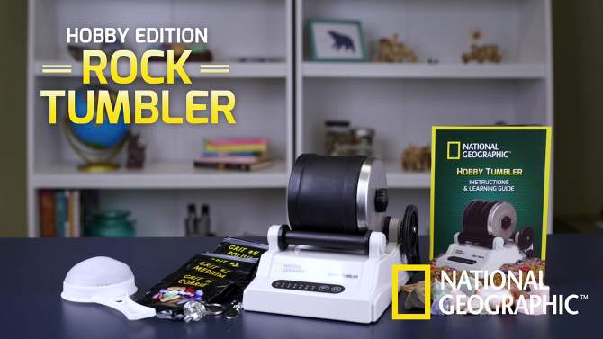 National Geographic Hobby Rock Tumbler Kit, 2 of 7, play video