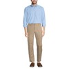 Lands' End Men's Tailored Fit No Iron Solid Supima Cotton Oxford Dress Shirt - 4 of 4