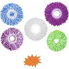 Renew Your Mop: 5-Pack Microfiber Refill Heads for 360° Spin Magic Mop - Round, Standard Size for Effective Swivel Cleaning - 3 of 4