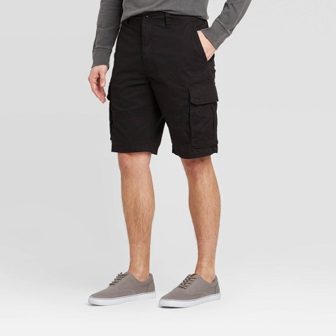 eenvoudig veiling matchmaker Men's 11" Cargo Shorts - Goodfellow & Co™ Black 28 : Target