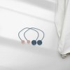 Unique Bargains Round Magnetic Curtain Strap Polyester Rare Earth Magnet 2 Pcs - 2 of 4