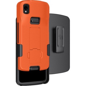 Nakedcellphone Combo for Zebra TC22 / TC27 - Case with Stand and Belt Clip Holster - 1 of 4
