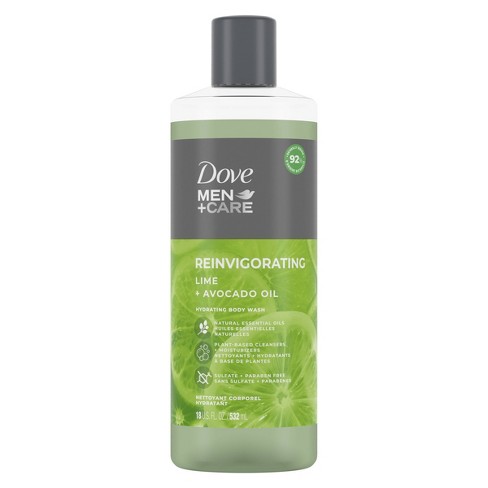 Dove Men+Care Skin Defense Antibacterial Body Wash Soap - 18 fl oz