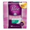 Poise Postpartum Incontinence Fragrance Free Pads - Light Absorbency - Regular - 30ct - image 2 of 4