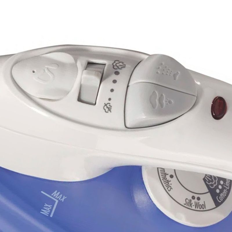 Proctor Silex Simply Better Nonstick Soleplate Iron with Adjustable Steam in Blue, 3 of 8