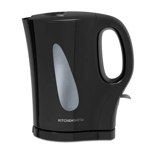 1.0 Liter Basics Electric Glass and Steel Kettle