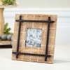 VIP Wood 9 in. Brown 4x4 Photo Frame - 2 of 4