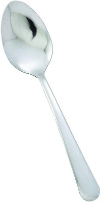 Winco 18/0 Stainless Steel Dinner Spoons, Set of 12, Windsor pattern