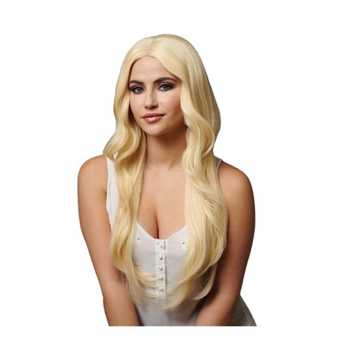 Blonde mullet shop wig target