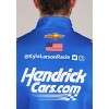 HalloweenCostumes.com Adult Kyle Larson HendrickCars NASCAR Costume Jumpsuit with Sponsor Graphics | Racing Uniform for Halloween Cosplay - 3 of 4