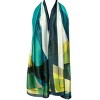 Wrapables Silk Like Satin Polyester Large Scarf Wrap, Green - 2 of 4