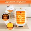 SKONYON 35L Towel Warmer with Heat and Dry Modes LED Timer Fragrance Tray for Bathroom Spa or Home Use - 3 of 4
