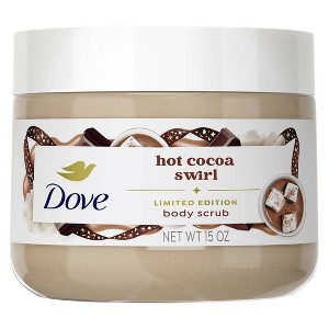 Dove Beauty Limited Edition Holiday Treat Body Scrub - Hot Cocoa Swirl - 15oz - 1 of 4