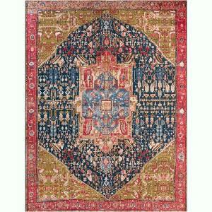 Unique Loom    Outdoor Traditional Limon Area Rug - 1 of 4