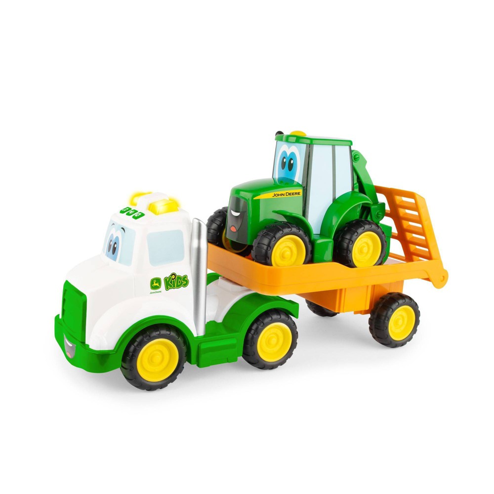 Photos - Toy Car John Deere Farmin' Friends Hauling Set 