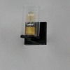 Maxim Lighting Sleek 1 - Light Vanity in  Antique Brass/Black - 2 of 4