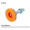 Unique Bargains Carbon Steel Non-Skid Adjustable Furniture Table Feet Leveling Feet 2 Pcs - 3 of 4
