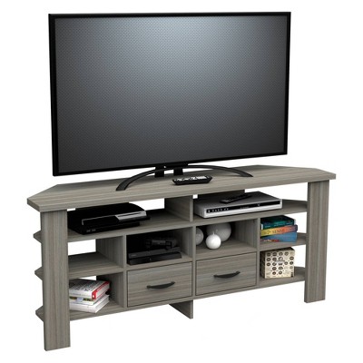Smoke Oak Engineered Wood 64'' Desk with Keyboard Tray and File Cabinet