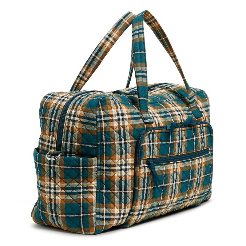 Vera Bradley Women's  Cotton Weekender Travel Bag, 3 of 12