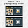 Big Dot of Happiness Cheers and Beers to 50 Years - 50th Birthday Party Game Scratch Off Cards - 22 Count - 3 of 4