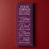 Slickblue Four Things You Can’t Recover Wood Sign – Rustic Wall Decor – Inspirational Quote 7x18 Inches, Color Options - 2 of 3