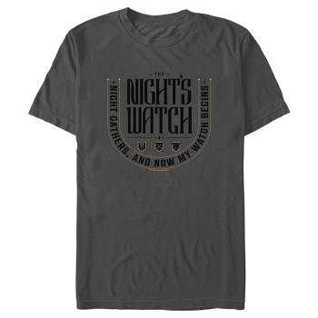 Men's Game of Thrones The Night's Watch Badge T-Shirt
