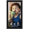 PosterPalooza | Panoramic Classic Modern Black Frame - UV Acrylic, Foam Board Backing, Hanging Hardware - 2 of 4