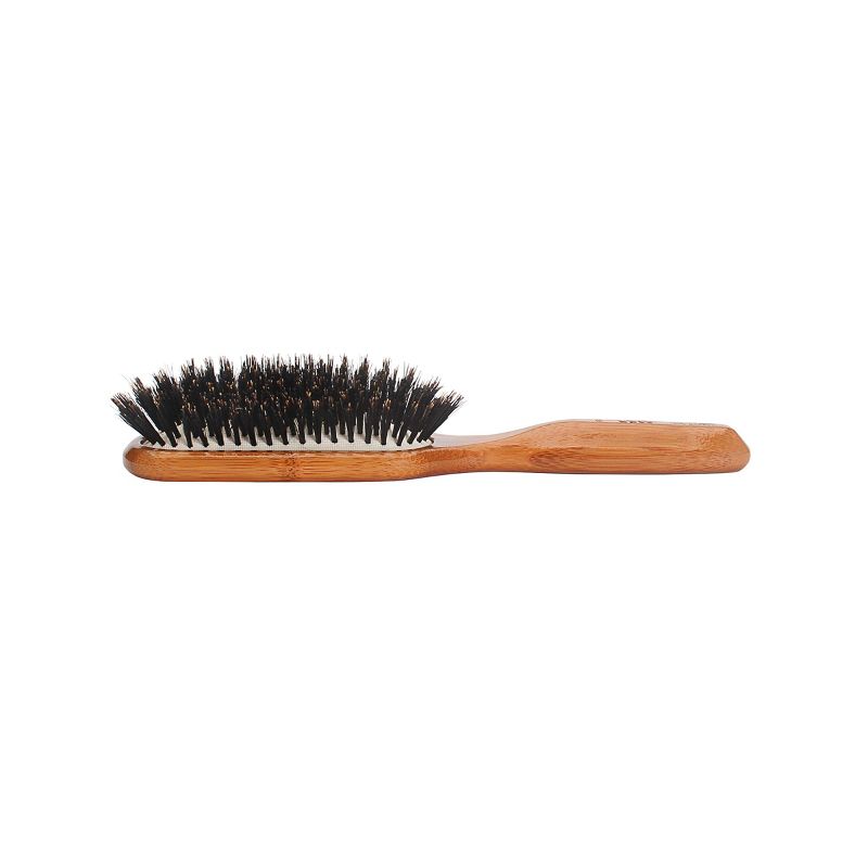 Bass Brushes Shine & Condition Hair Brush with 100% Premium Natural Bristle FIRM Pure Bamboo Handle Medium Paddle, 5 of 6