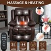 CAVINAS Power Lift Recliner Chair with Dual Motor for Elderly, 8-Point Vibration Massage & Lumbar Heating, 350lbs Weight Capacity - 3 of 4