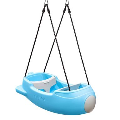 Step2 Signature Rocket Swing for Two: Toddler & Baby Outdoor Double Swing