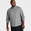 Men's Long Sleeve Soft Stretch Hooded Top - All In Motion™ - 3 of 3