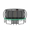 Okak 10/15FT Kids Trampoline with Basketball Hoop, Outdoor Trampolines with Secure Net and Ladder, Rebounder for Yard, Patio - 2 of 4