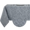 Kate Aurora Regency Collection Raised Jacquard Damask Fabric Tablecloth - 3 of 4
