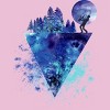 Girl's Design By Humans Play Music On The Edge By Maryedenoa T-Shirt - 2 of 2