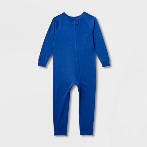 Toddler Adaptive Reversible Sleepwear - Cat & Jack™ Blue 5t : Target