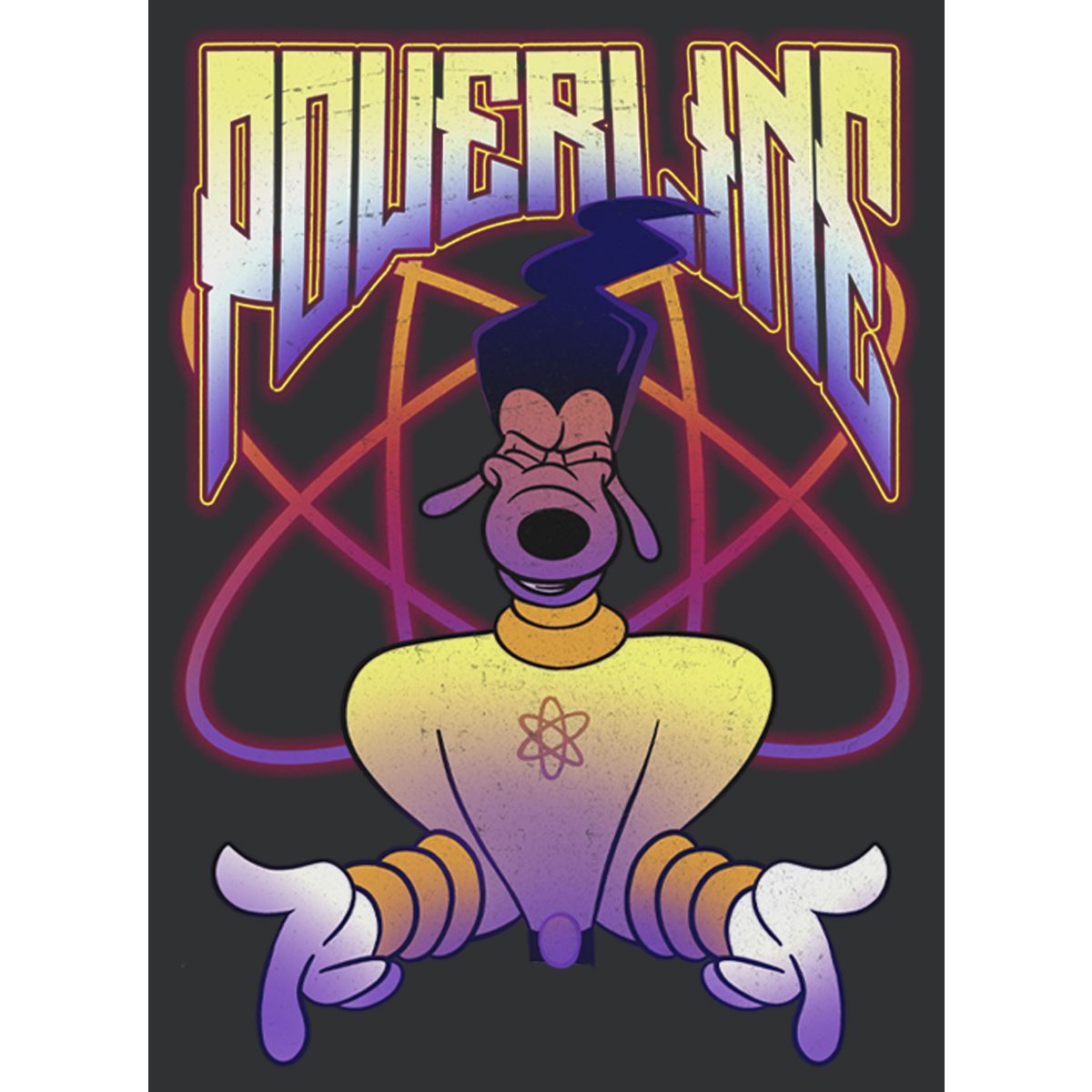 Women's A Goofy Movie Powerline Retro Racerback Tank Top - thumbnail 2