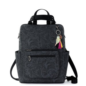Sakroots Loyola Convertible Backpack in Eco-Twill, Convertible Purse Black Spirit Desert - 1 of 4