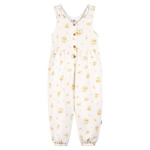 Gerber Baby Girls Toddler Sleeveless Romper Jumpsuit - 1 of 4