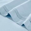 Luxury Egyptian Cotton 650 Thread Count Solid Deep Pocket Sheet Set by Blue Nile Mills - 3 of 4
