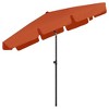 vidaXL Beach Umbrella Terracotta 78.7 in.x49.2 in. - 4 of 4
